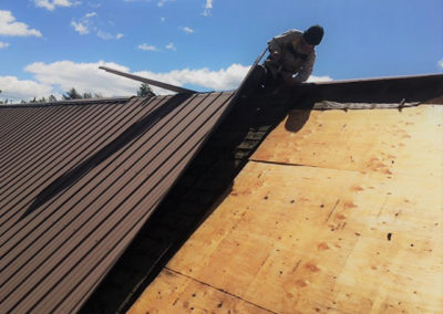 Spirit Lake Baptist Churche roofing project | Specialty Roofing | Spokane, WA